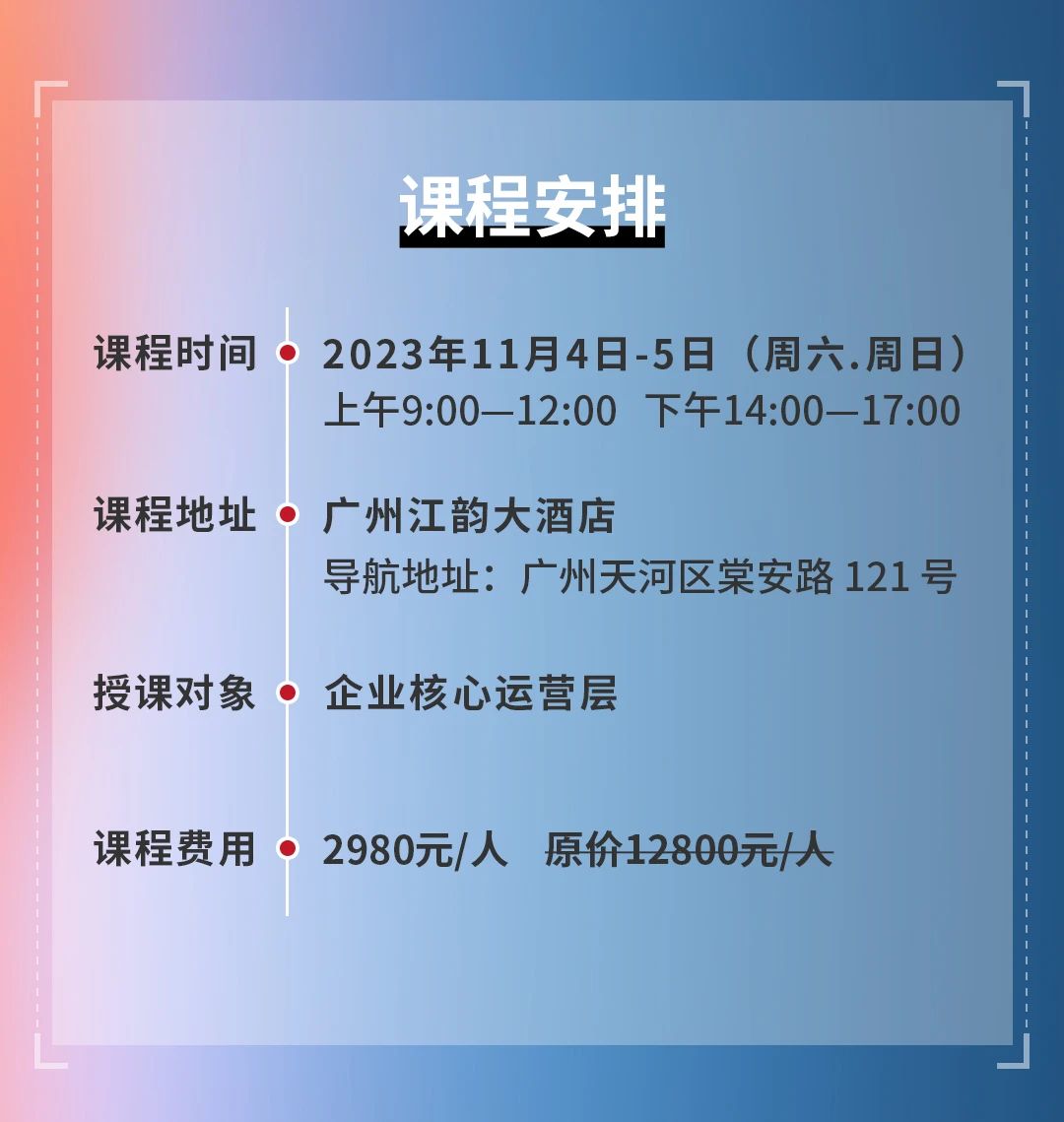 安博体育咨询集团《战略到绩效》即将开课